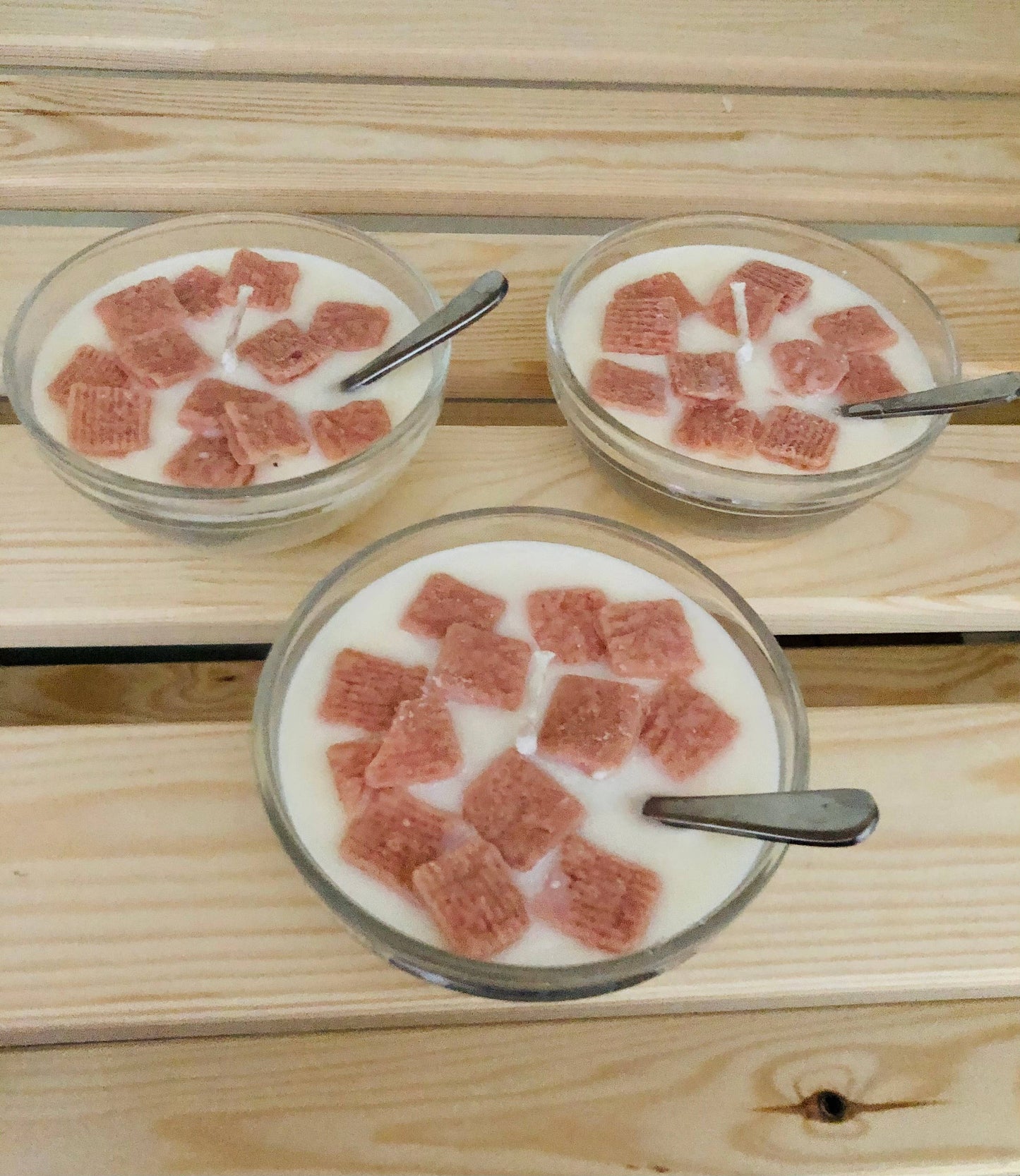 Fruit Loops / Cinnamon French Toast Candles: Small Bowl / Cinnamon Toast Crunch