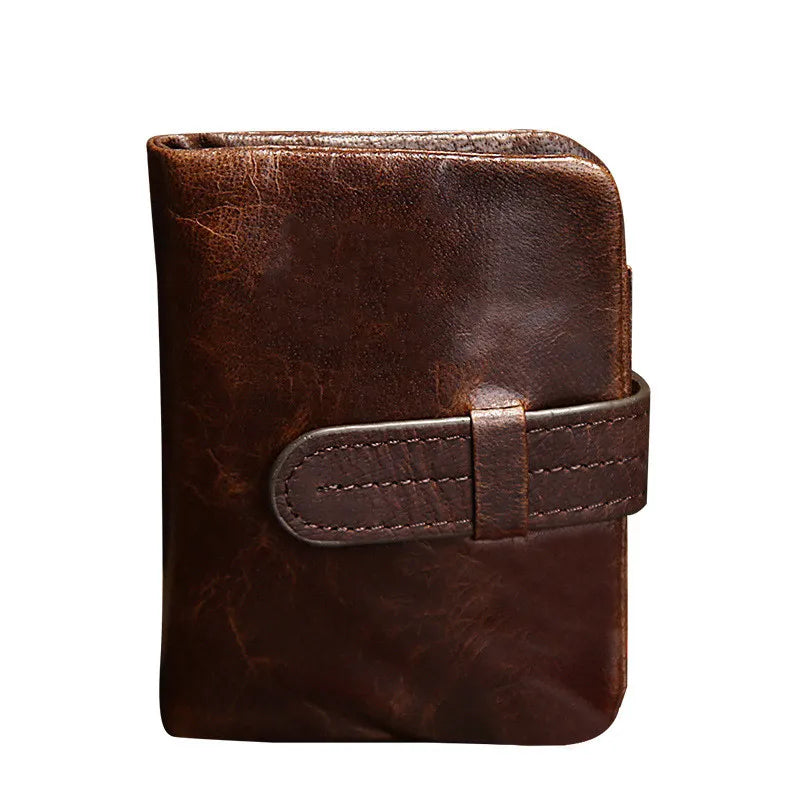 Vintage men bifold wallet