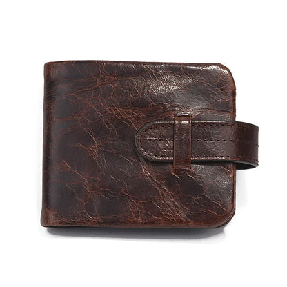 Vintage men bifold wallet