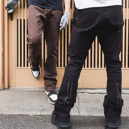 Men's Straight Flare Pants