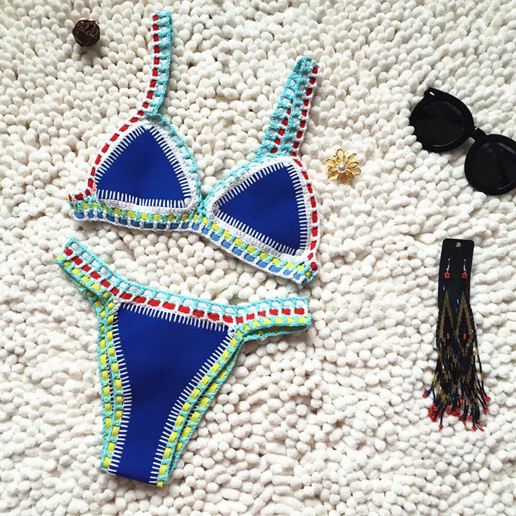 Crochet Knit Swimwear