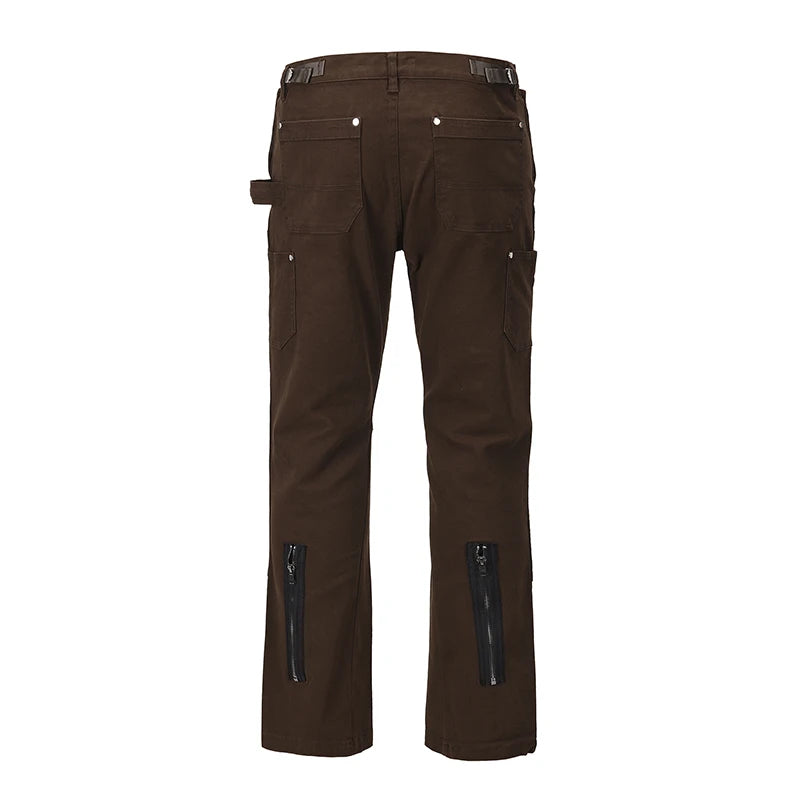 Men's Straight Flare Pants