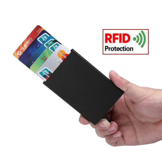 Anti-theft ID Credit Card Holder