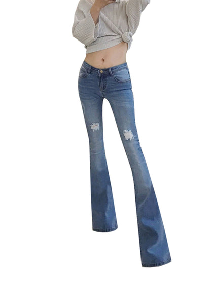 Retro Jeans Slim-Fit Slim Looking Low-Waist Big Horn