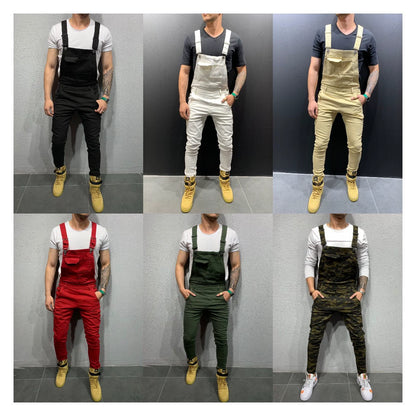 Overall Man  Denim Pants