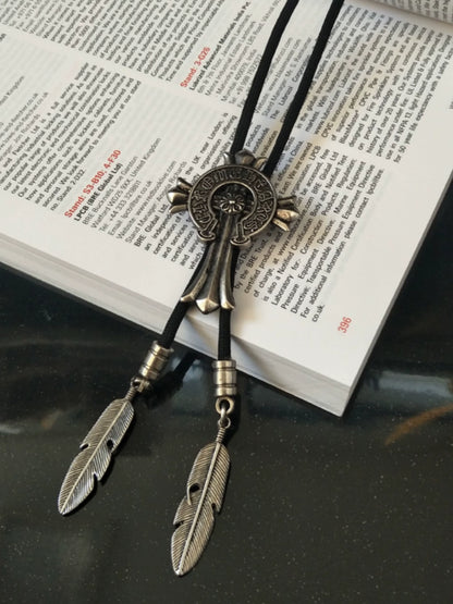 Retro British Bolo Tie Bolo Men's Necklace