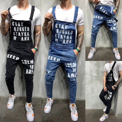 Overall Man  Denim Pants