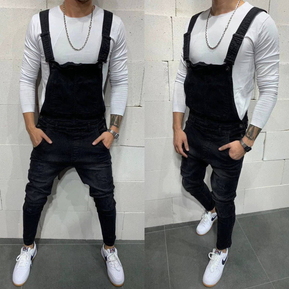 Overall Man  Denim Pants