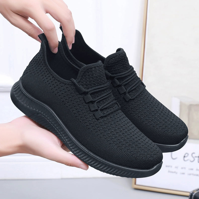 Men's Non Slip All Black Breathable