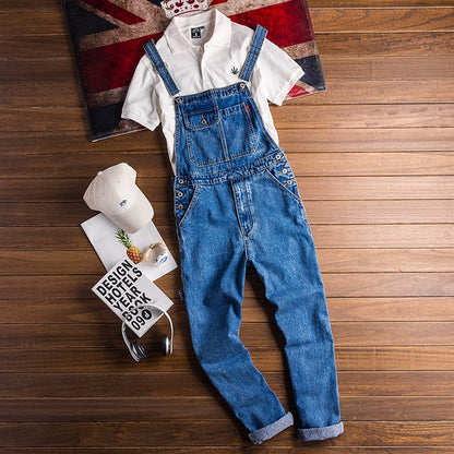 Men Suspender Pants