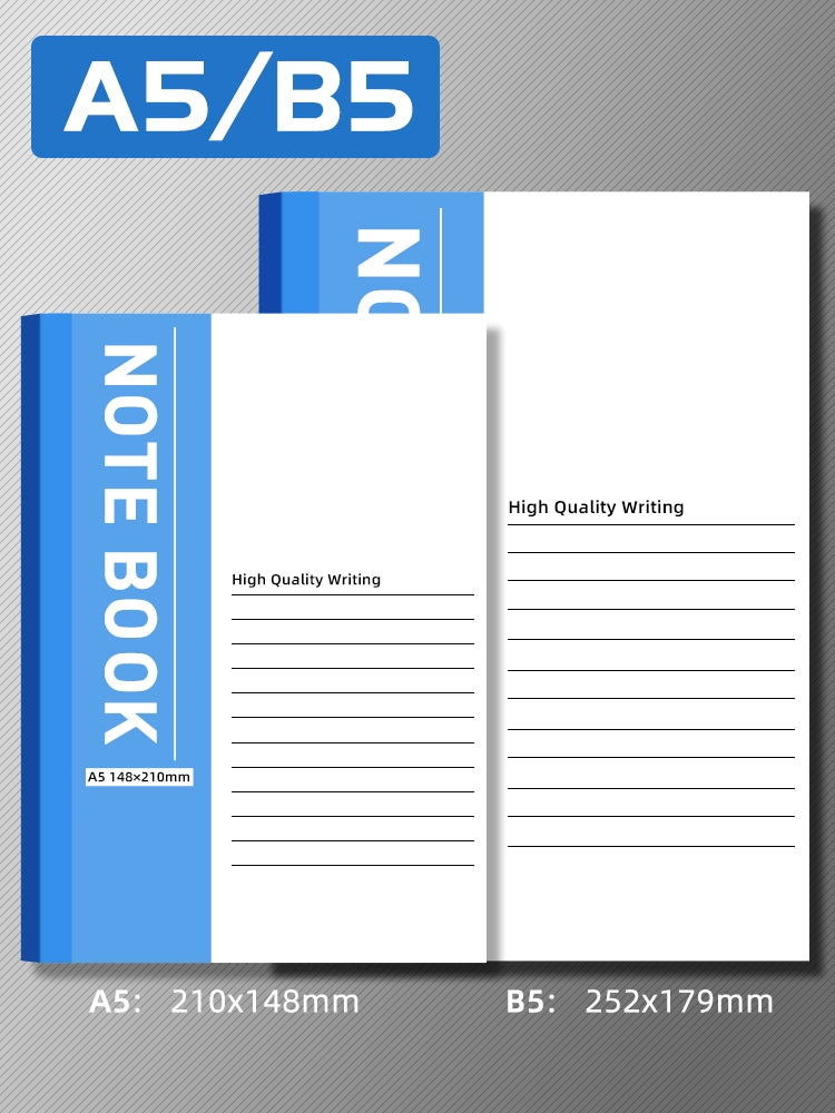 Notebook Book Minimalist College Students' Classroom Notes Stationery Business Notebook Office Meeting Notepad A5 Work Soft Copy B5 Diary Scribbling Pad Soft Copy Practice Note Exercise Book