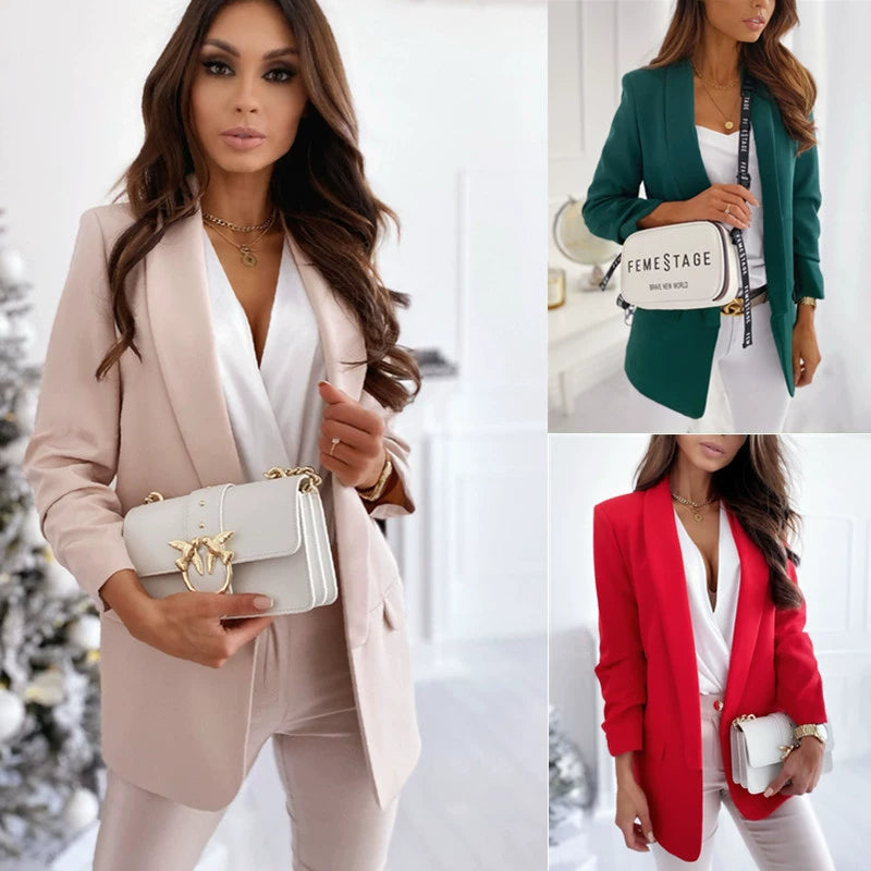 Casual Blazer Jackets Women