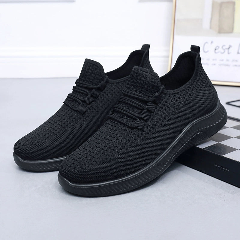 Men's Non Slip All Black Breathable