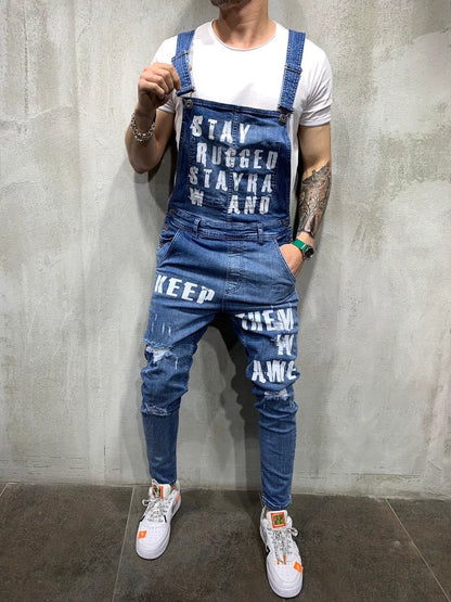 Overall Man  Denim Pants