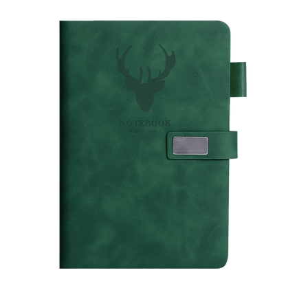 Notebook Book 2023 New Arrival Extra Thick Business Notepad Work Exquisite High-End A5 Diary Good-looking Minimalist College Student Thicken Office Meeting Notebook