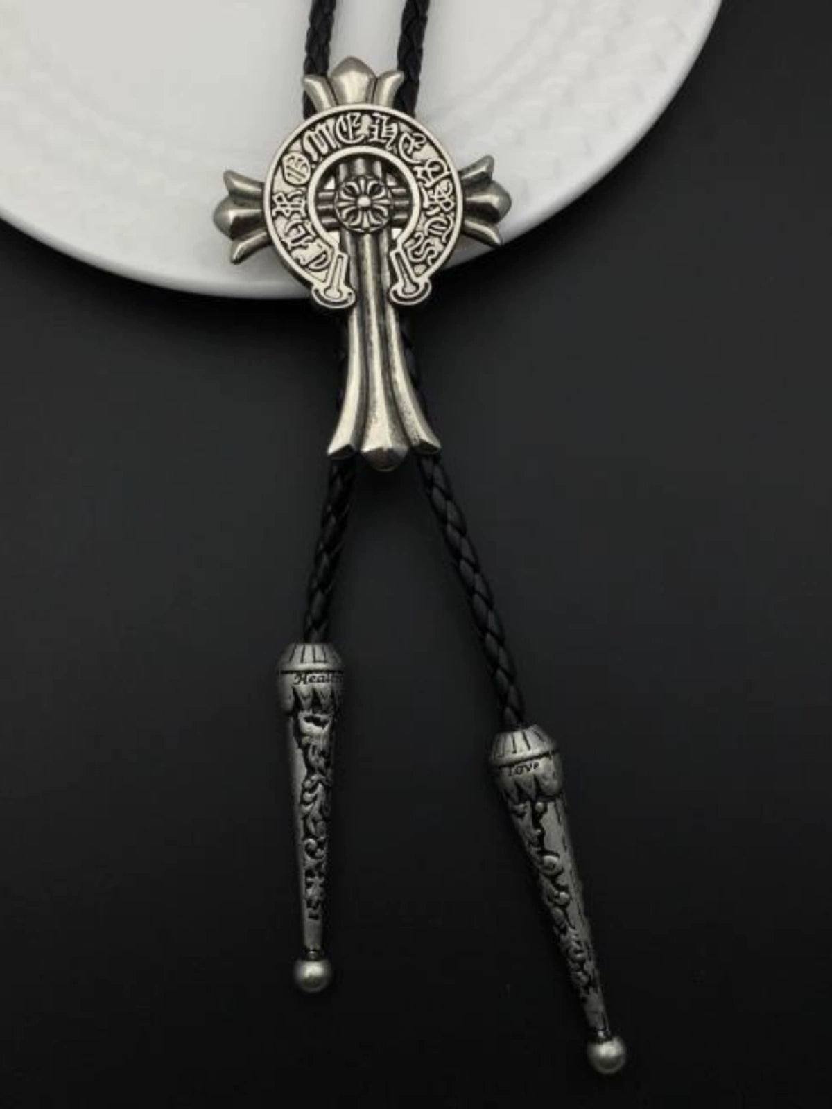 Retro British Bolo Tie Bolo Men's Necklace