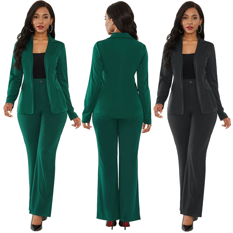 Women Office Suits Blazers and Panties Set Business Suit Two-Piece Suit