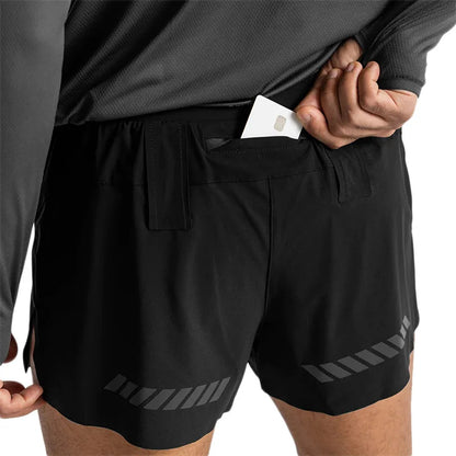 Men's Gym Shorts Quick Dry Swim Beach Sport Short Pants Basketball Shorts Bodybuilding Fitness Training Workout Running Shorts