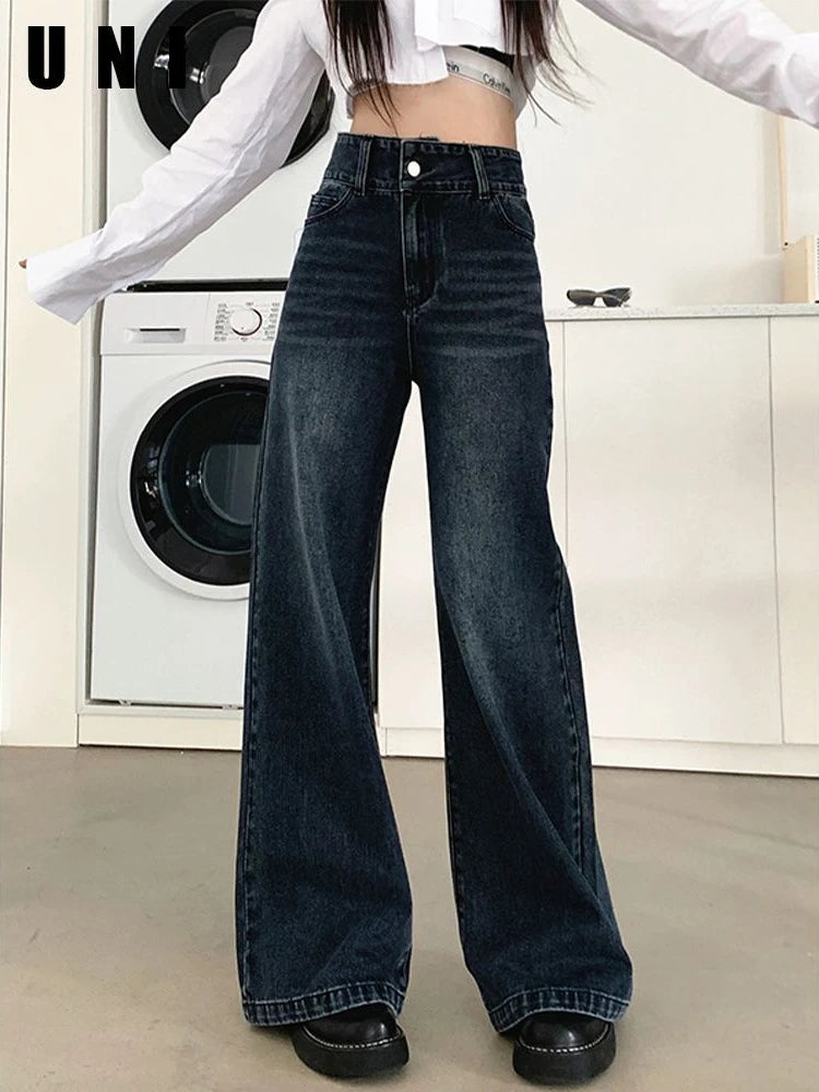 Women High Street Long Jeans