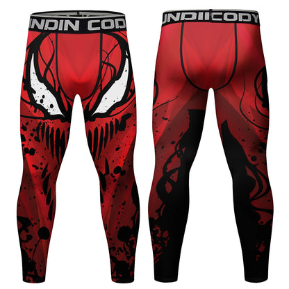 Men's Animal Printed Wrestling Pants