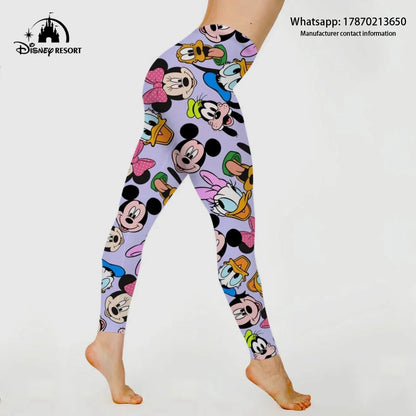 New Disney Women's Fitness Yoga Activewear