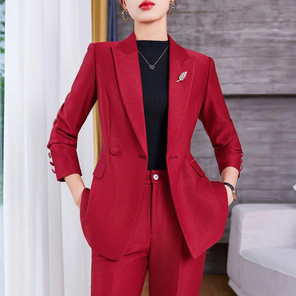 Autumn and Winter Women's Casual Business Attire