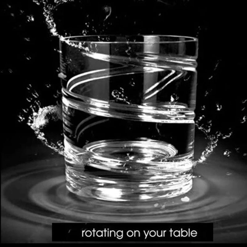 280ml Rotating Whiskey Glass