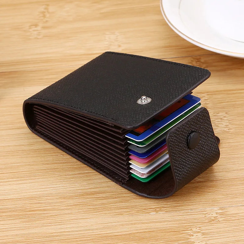 Men Leather Credit Card Holder