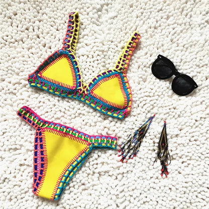 Crochet Knit Swimwear