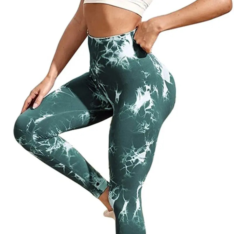 Seamless Tie Dye Leggings