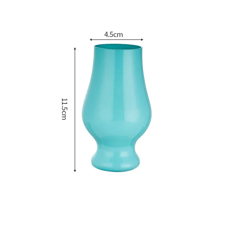 Multicolor 190ml lead-free whiskey glass