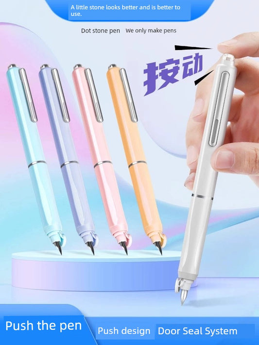 Pen Press Pen with Replaceable Ink Sac DS-784