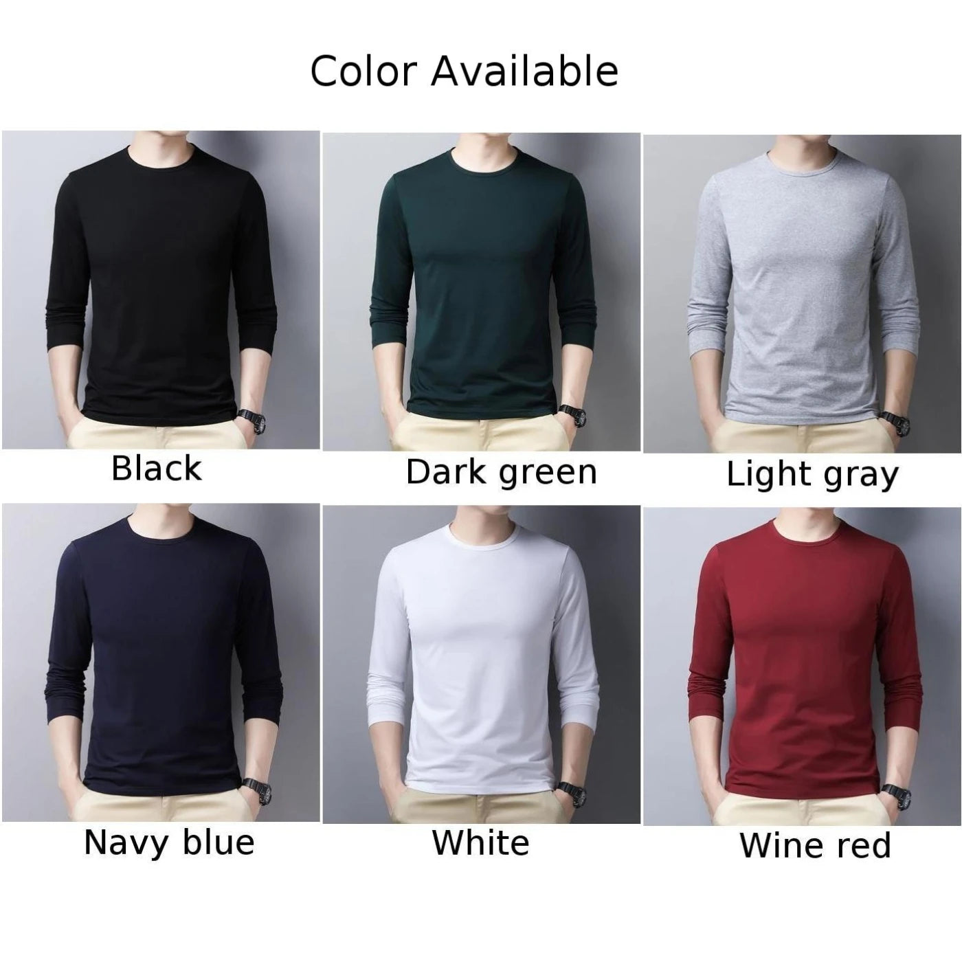 Casual Activewear Comfortable Crew Neck Shirt