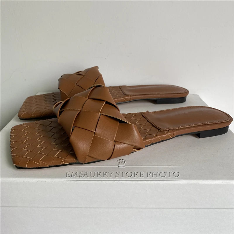 Concise Style One-Strap Sandals