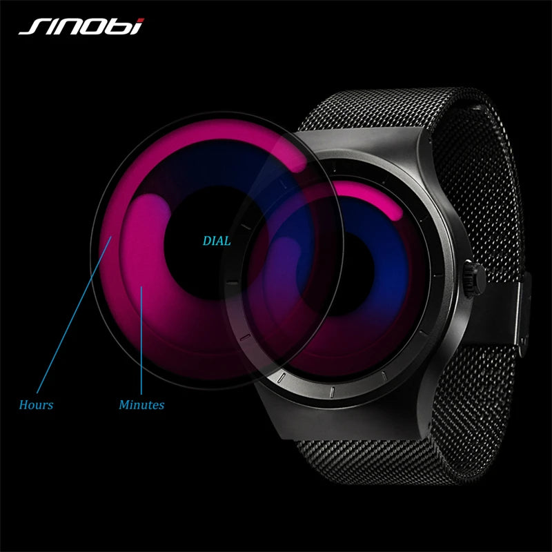 SINOBI Unique Vortex Concept Watch