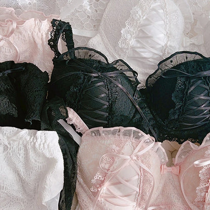 2 Piece Bra Panty Lingerie Set