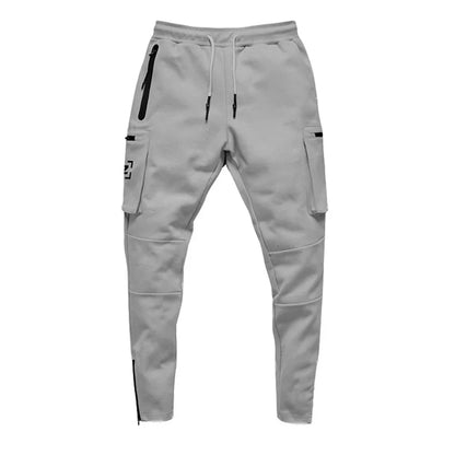 Men's Gym Fitness Multi-Pocket Workout Training Pants Cotton Jogging Sweatpants Camouflage Men  Fashion Training Trousers