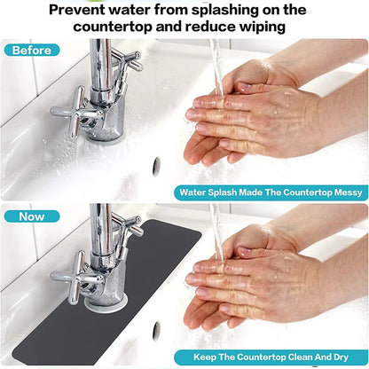 Upgraded Diatomite Sink Splash Guard