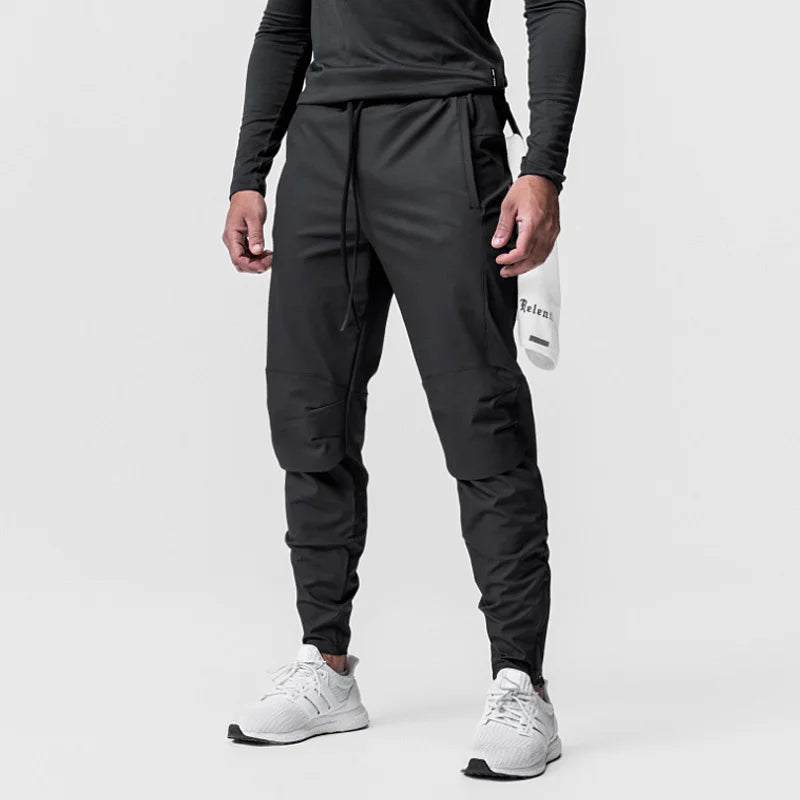 New Men's Gym Muscle Fitness Running Sports Pants Outdoor Jogging Trousers Training Workout Casual Mountain Climbing Track Pants