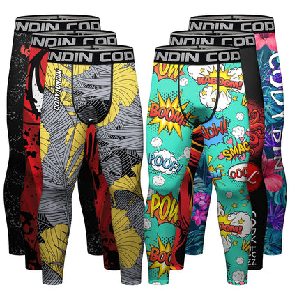 Men's Animal Printed Wrestling Pants