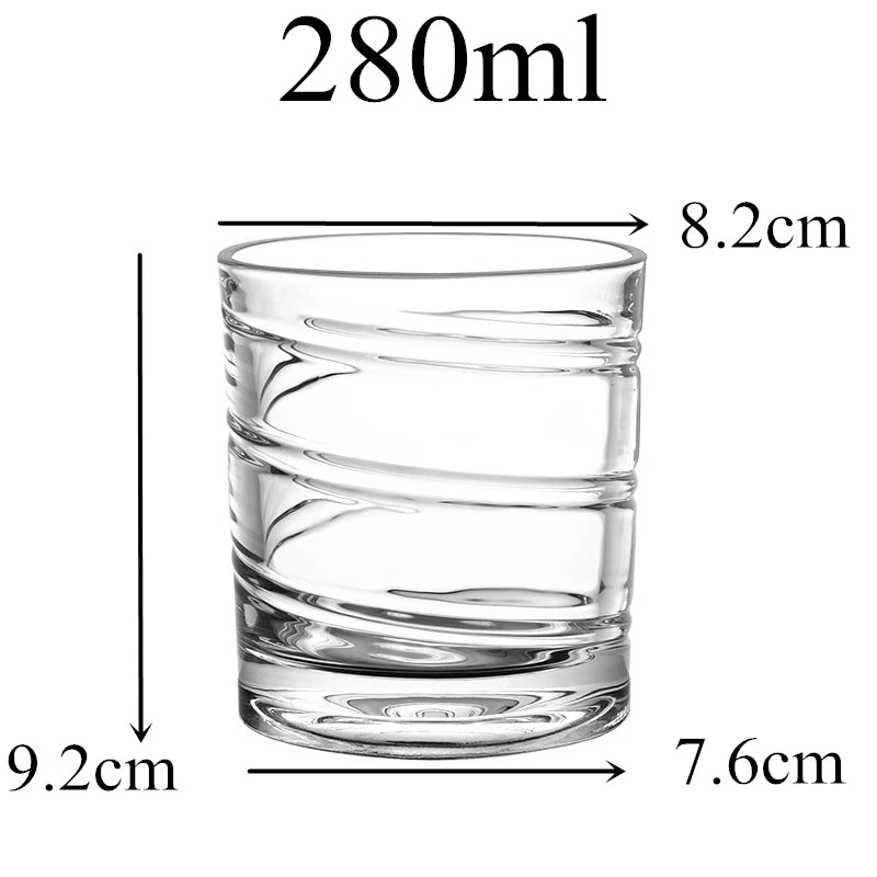 280ml Rotating Whiskey Glass