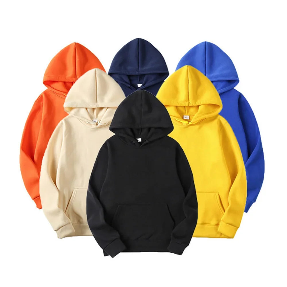 Casual men's pullover hoodie