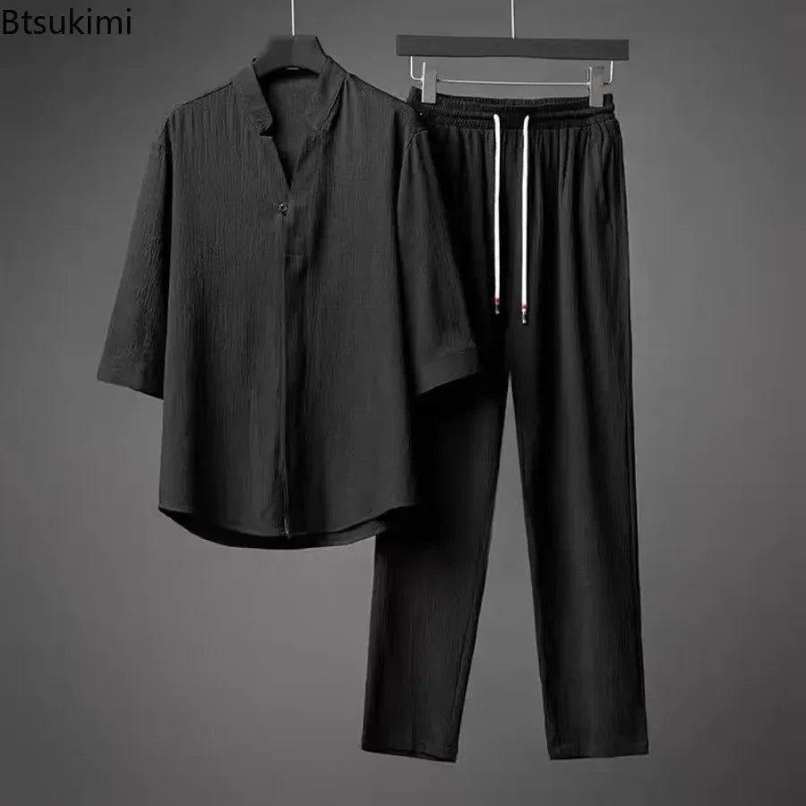 Men's Two Piece Pant Sets