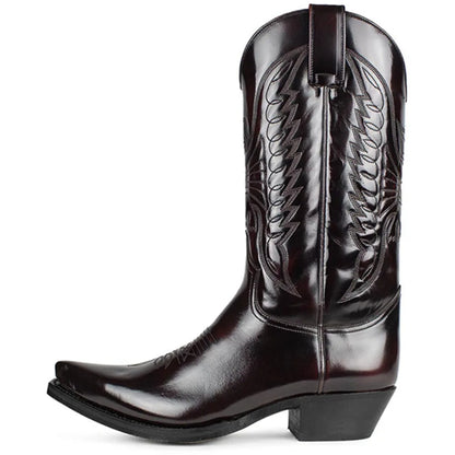 Men Western Cowboy Boots