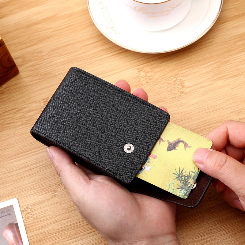 Men Leather Credit Card Holder