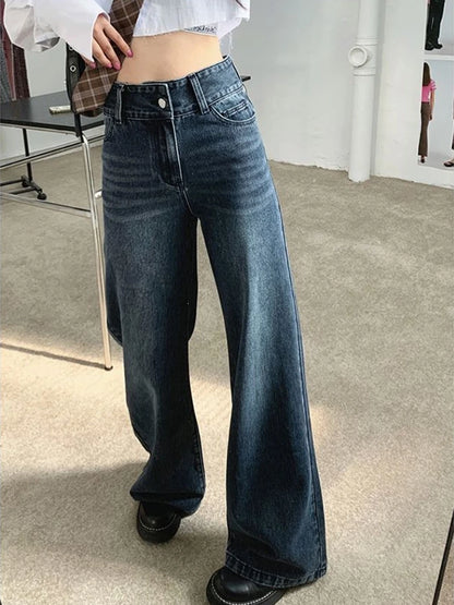 Women High Street Long Jeans