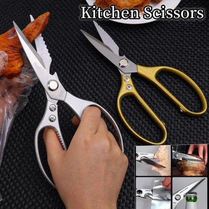 Stainless Steel Multifunctional Kitchen Scissors