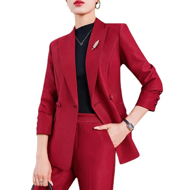 Autumn and Winter Women's Casual Business Attire