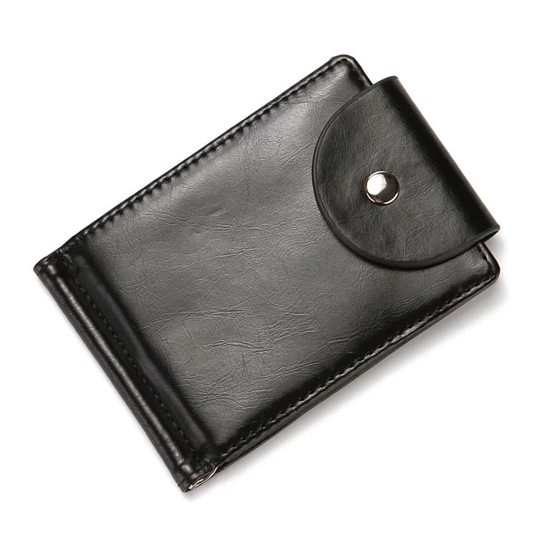 Slim Leather Wallet Coin Bag