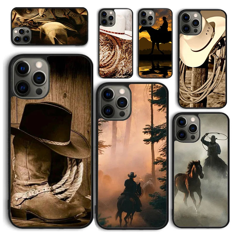 Rodeo Cowboy Phone Case for iPhone